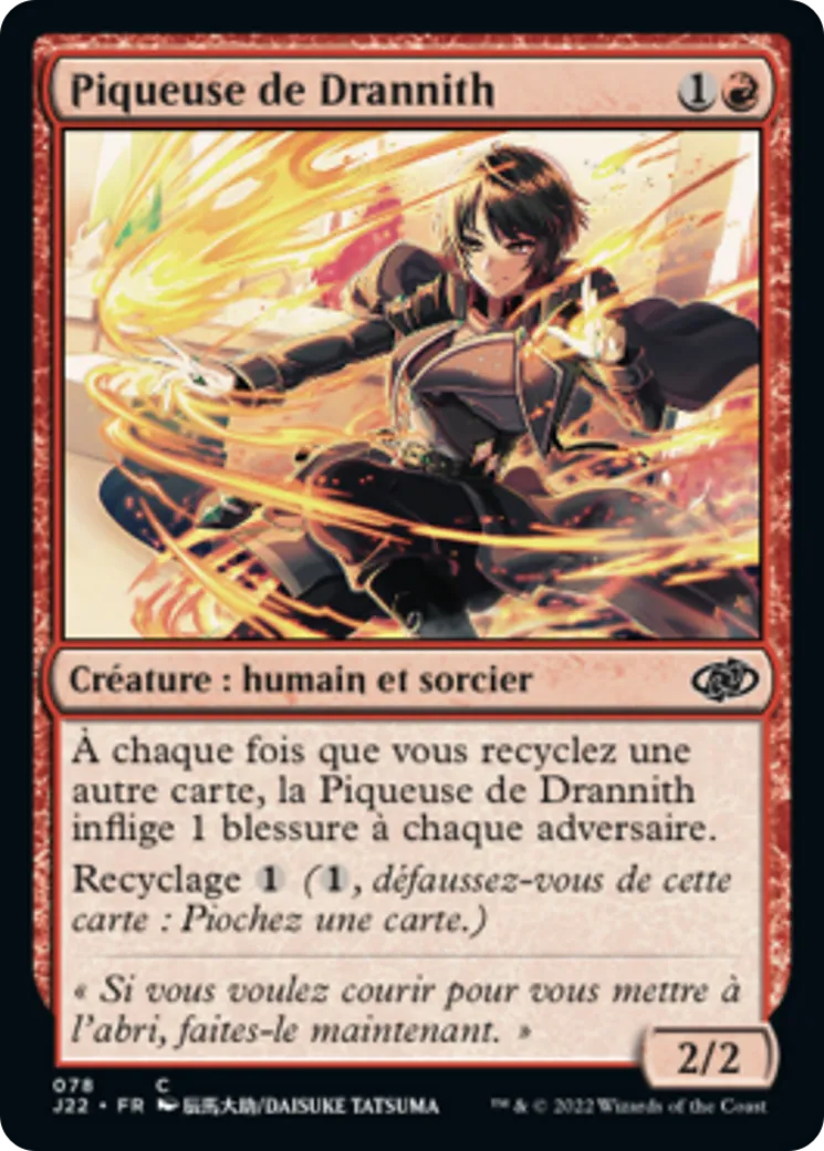 Piqueuse de Drannith — Jumpstart 2022 — Magic: The Gathering