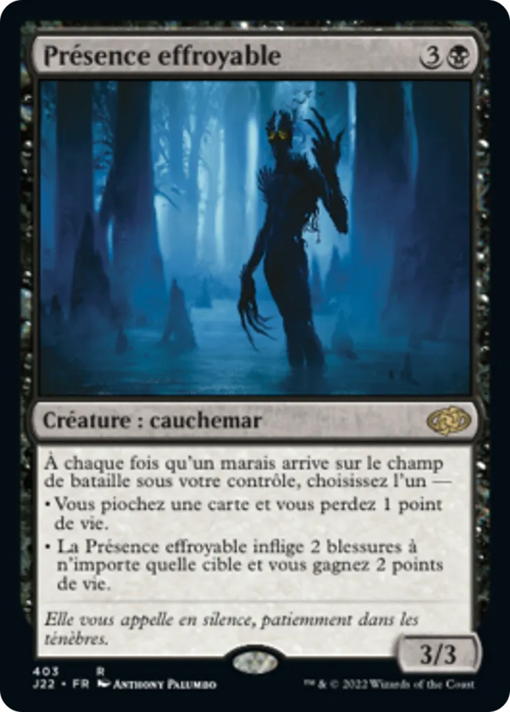 Présence effroyable — Jumpstart 2022 — Magic: The Gathering