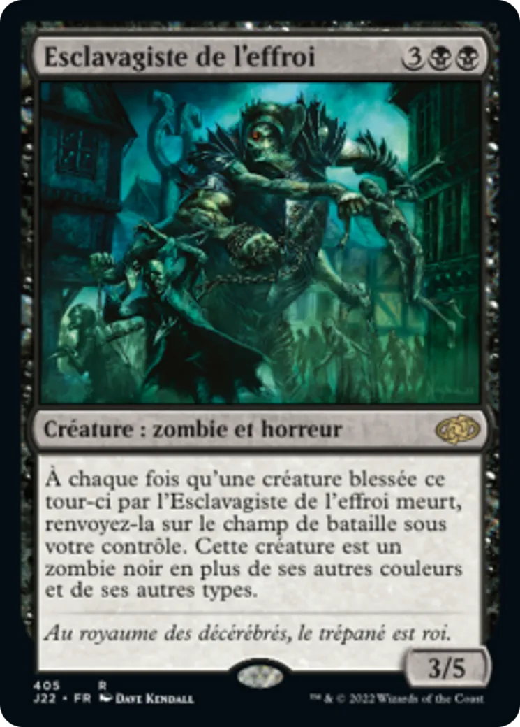 Esclavagiste de l'effroi — Jumpstart 2022 — Magic: The Gathering