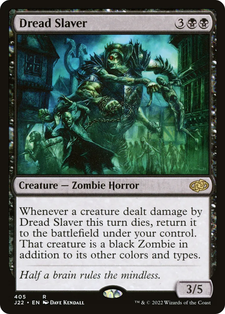 Dread Slaver — Jumpstart 2022 — Magic: The Gathering