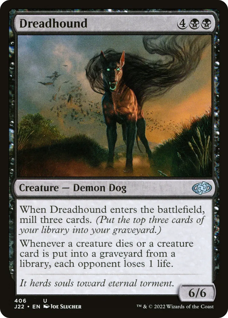 Dreadhound — Jumpstart 2022 — Magic: The Gathering