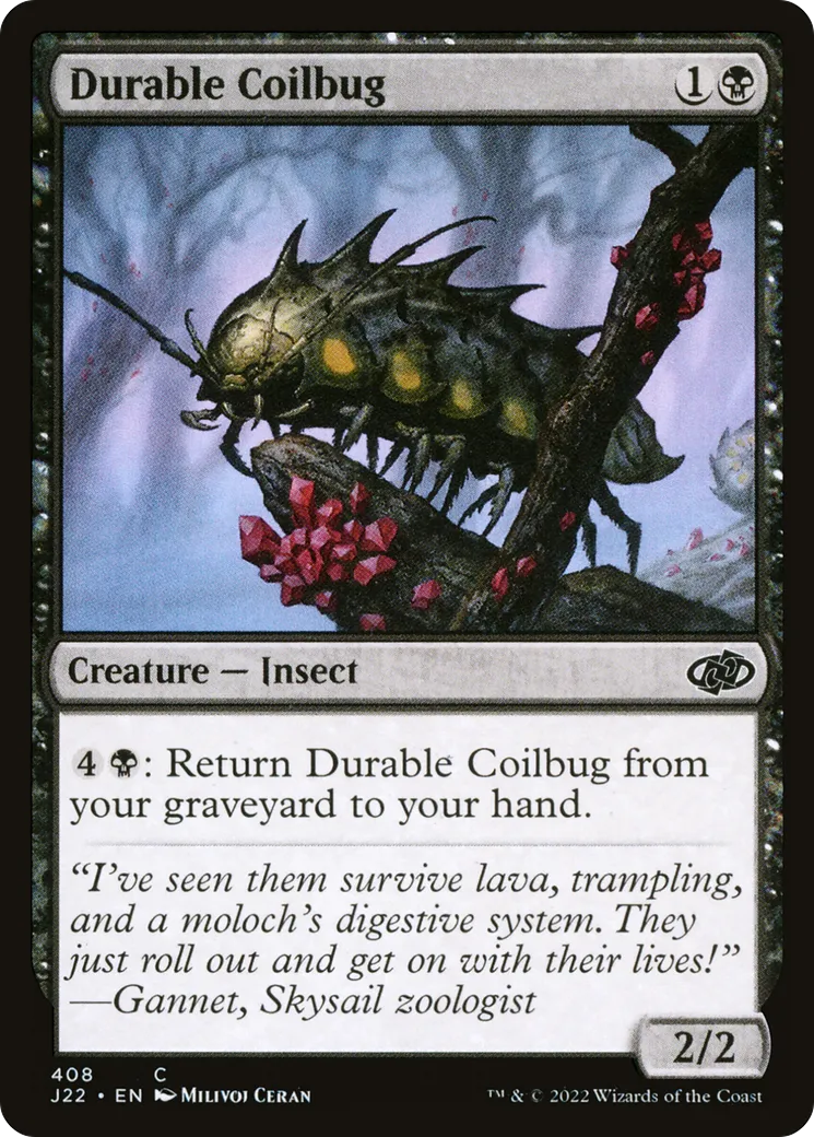 Durable Coilbug — Jumpstart 2022 — Magic: The Gathering