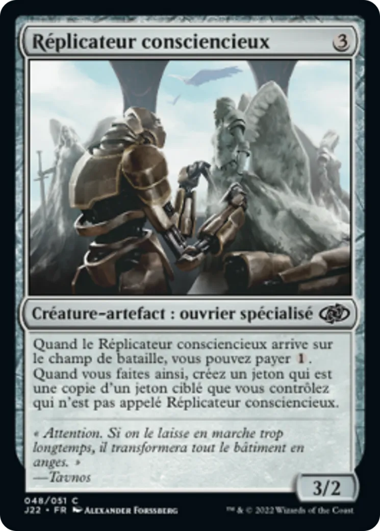 Réplicateur consciencieux — Jumpstart 2022 — Magic: The Gathering