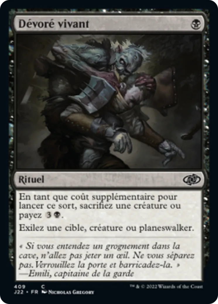 Dévoré vivant — Jumpstart 2022 — Magic: The Gathering