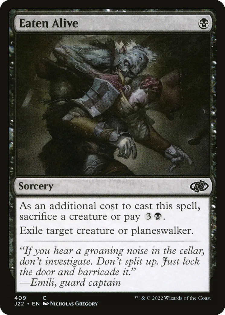 Eaten Alive — Jumpstart 2022 — Magic: The Gathering