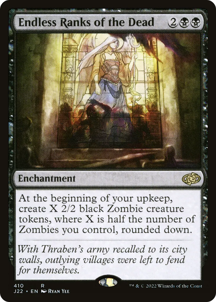 Endless Ranks of the Dead — Jumpstart 2022 — Magic: The Gathering