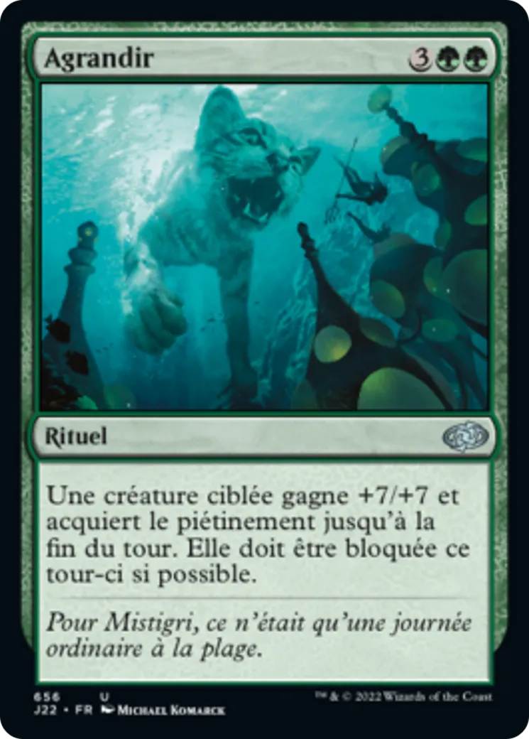 Agrandir — Jumpstart 2022 — Magic: The Gathering