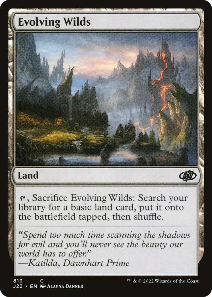 Étendues sauvages en évolution — Jumpstart 2022 — Magic: The Gathering