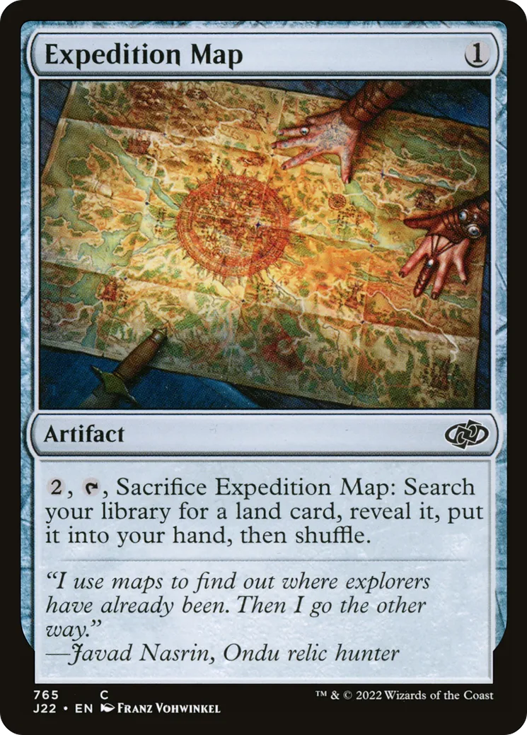 Expedition Map — Jumpstart 2022 — Magic: The Gathering