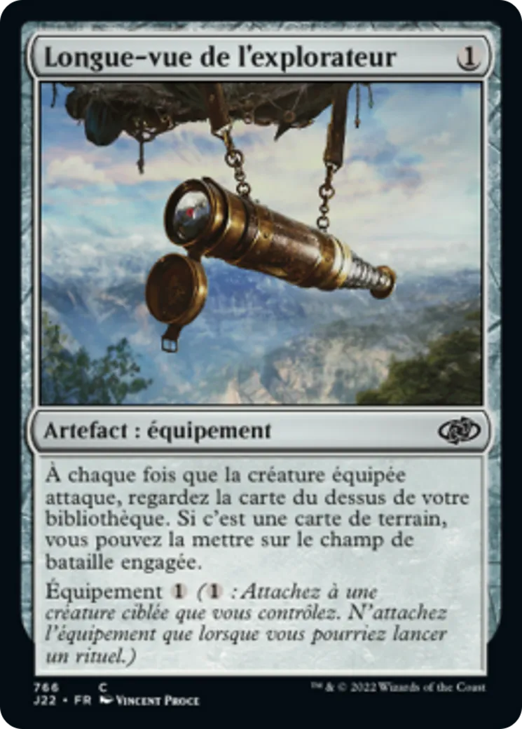 Longue-vue de l'explorateur — Jumpstart 2022 — Magic: The Gathering