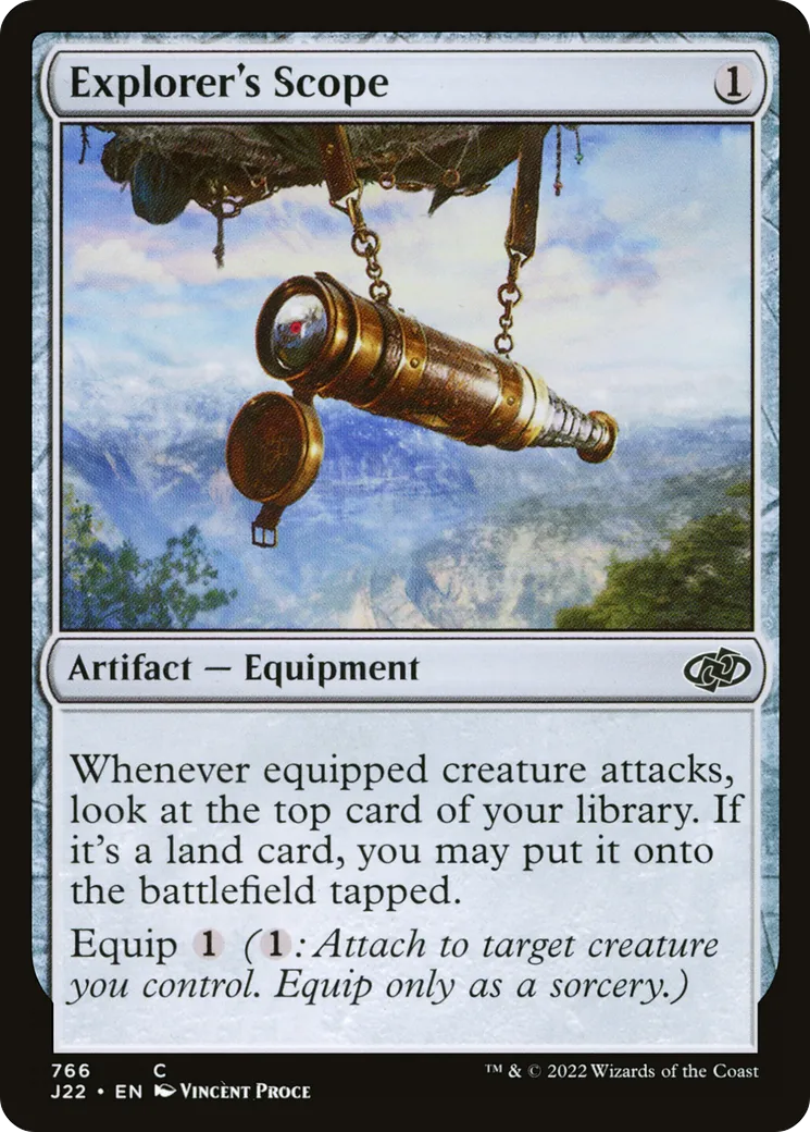 Explorer's Scope — Jumpstart 2022 — Magic: The Gathering