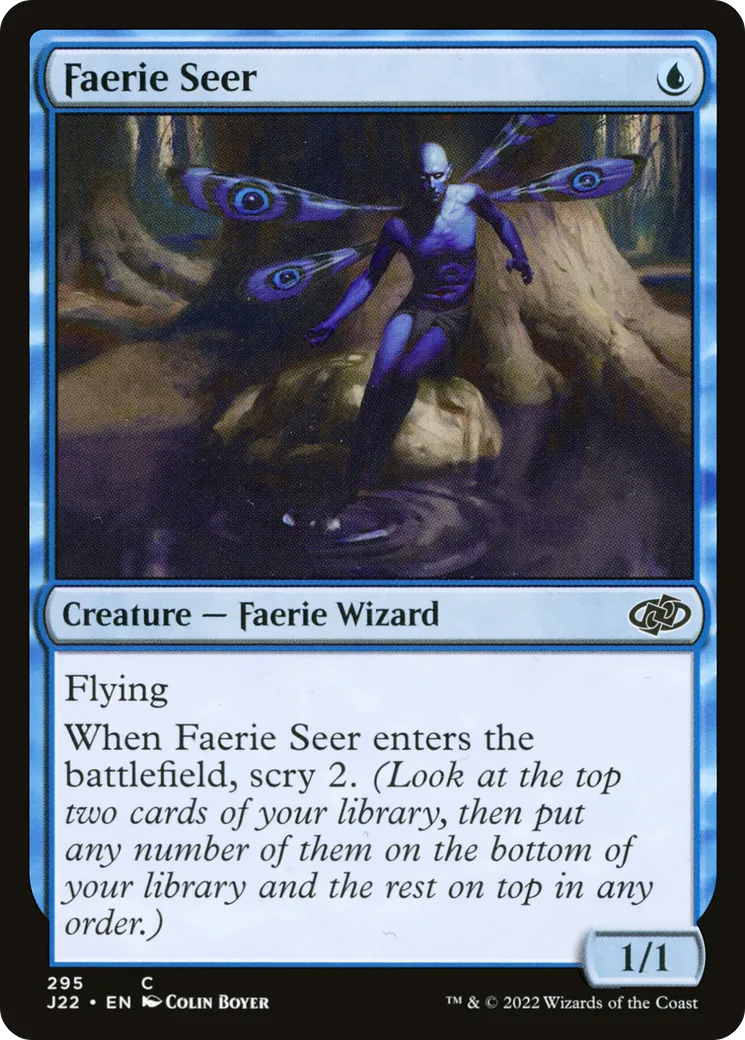 Faerie Seer — Jumpstart 2022 — Magic: The Gathering