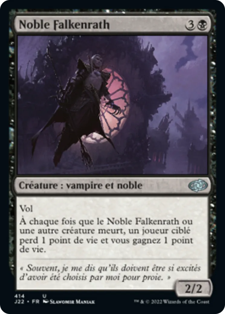Noble Falkenrath — Jumpstart 2022 — Magic: The Gathering