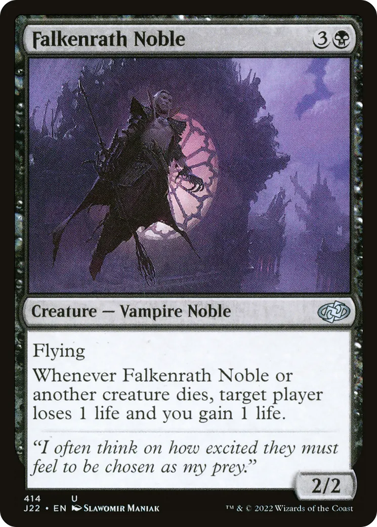 Falkenrath Noble — Jumpstart 2022 — Magic: The Gathering