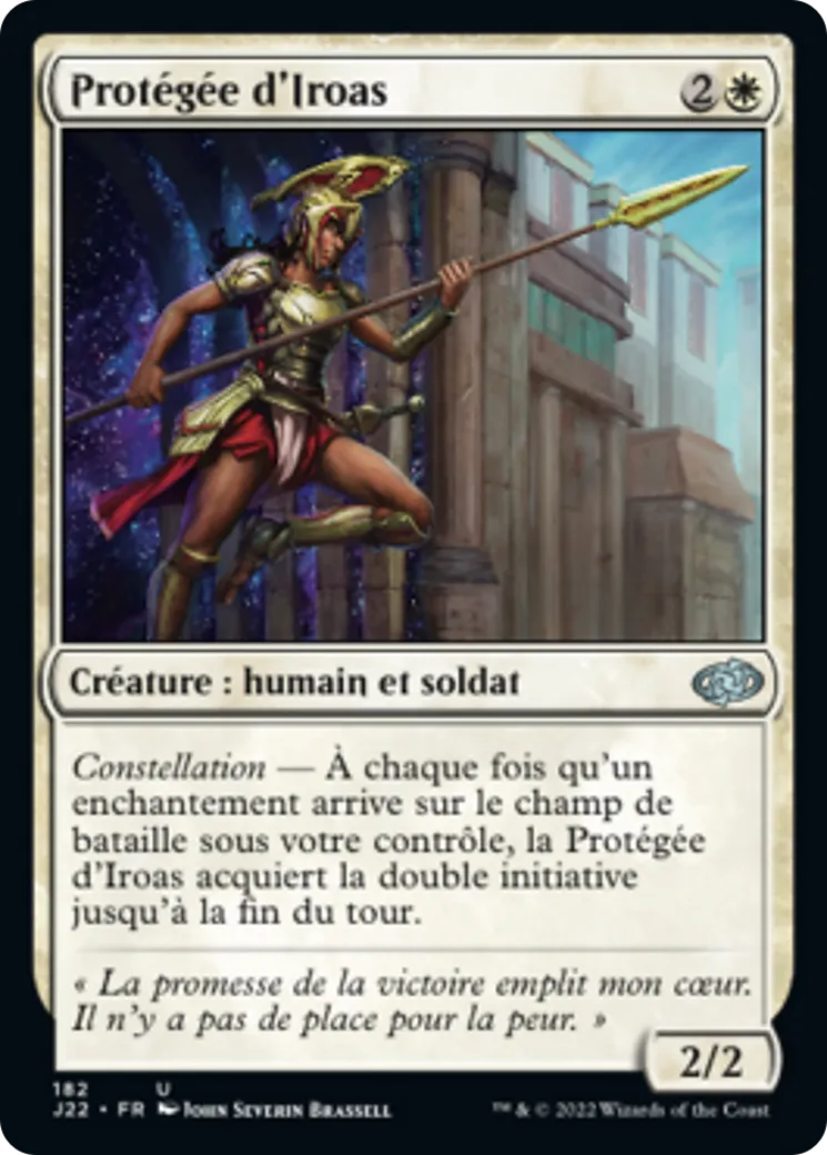 Protégée d'Iroas — Jumpstart 2022 — Magic: The Gathering