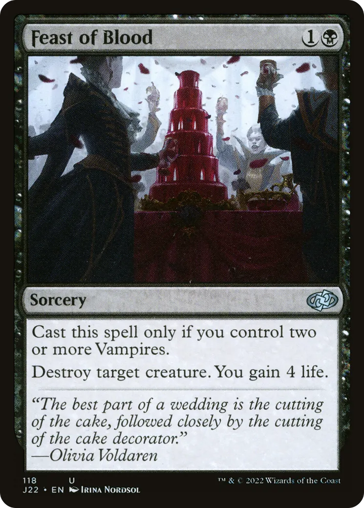 Feast of Blood — Jumpstart 2022 — Magic: The Gathering