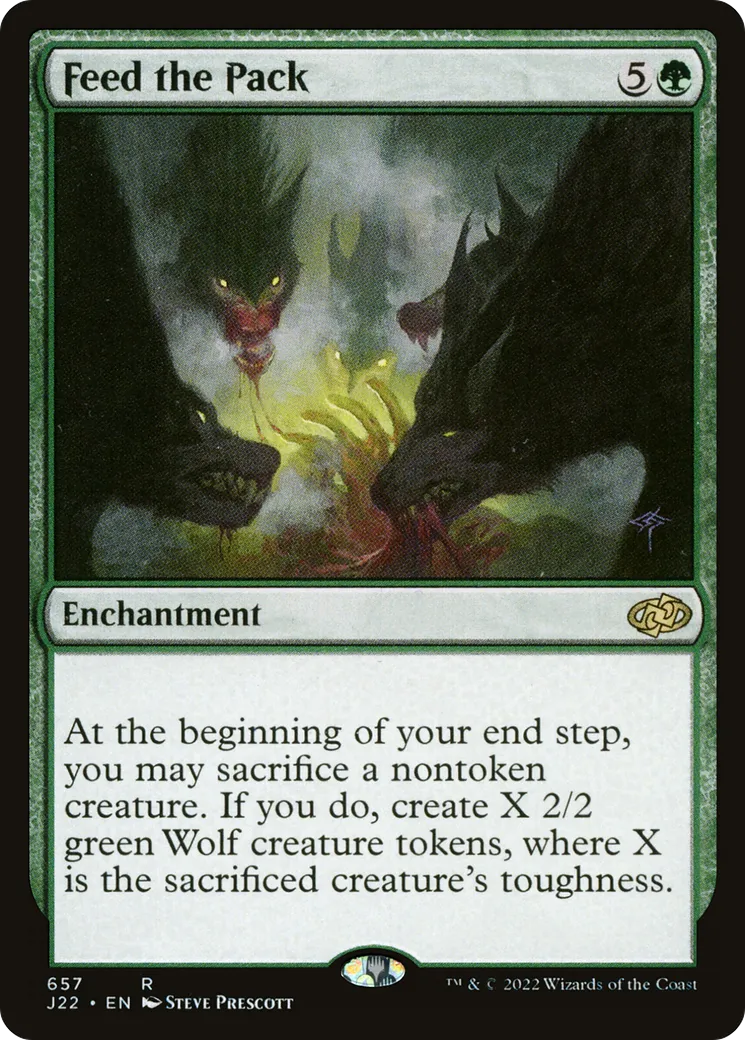 Feed the Pack — Jumpstart 2022 — Magic: The Gathering