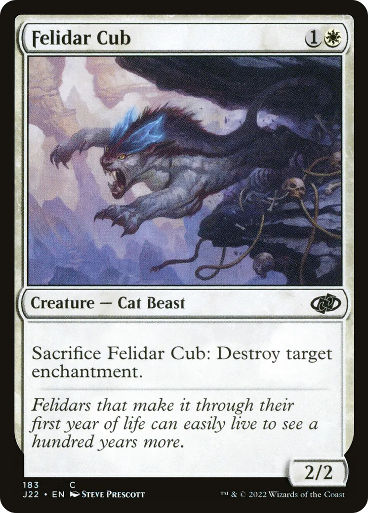 Felidar Cub — Jumpstart 2022 — Magic: The Gathering