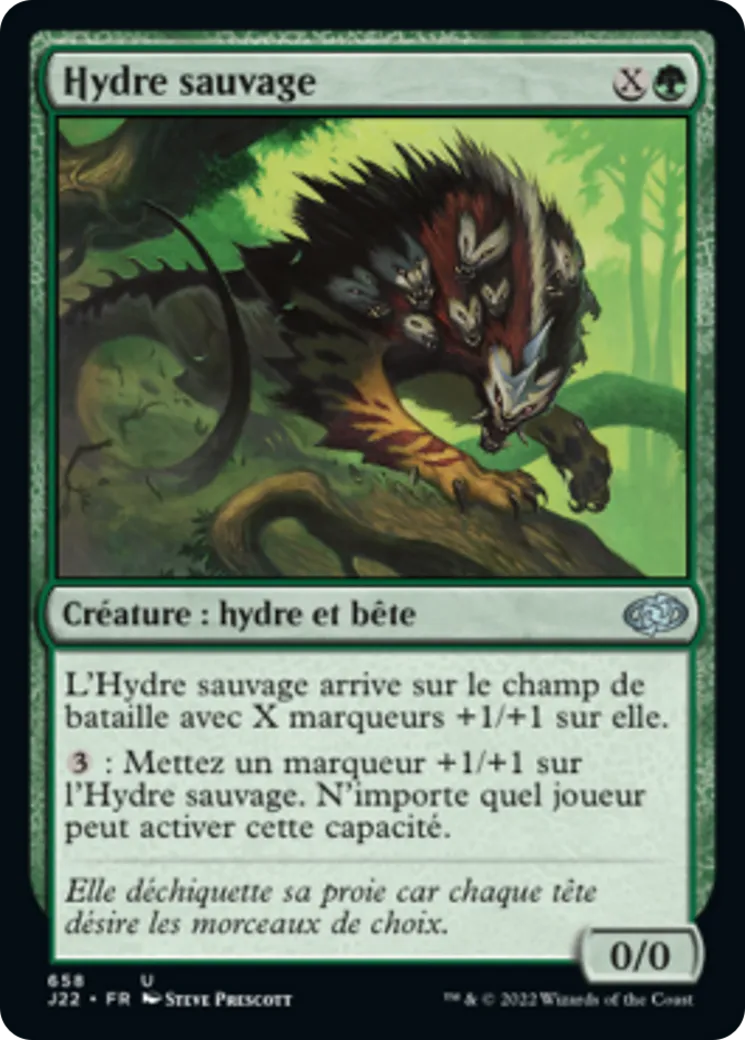 Hydre sauvage — Jumpstart 2022 — Magic: The Gathering