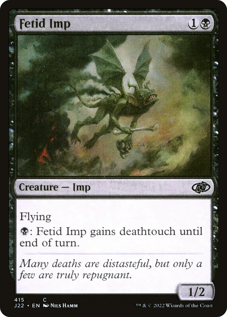 Fetid Imp — Jumpstart 2022 — Magic: The Gathering