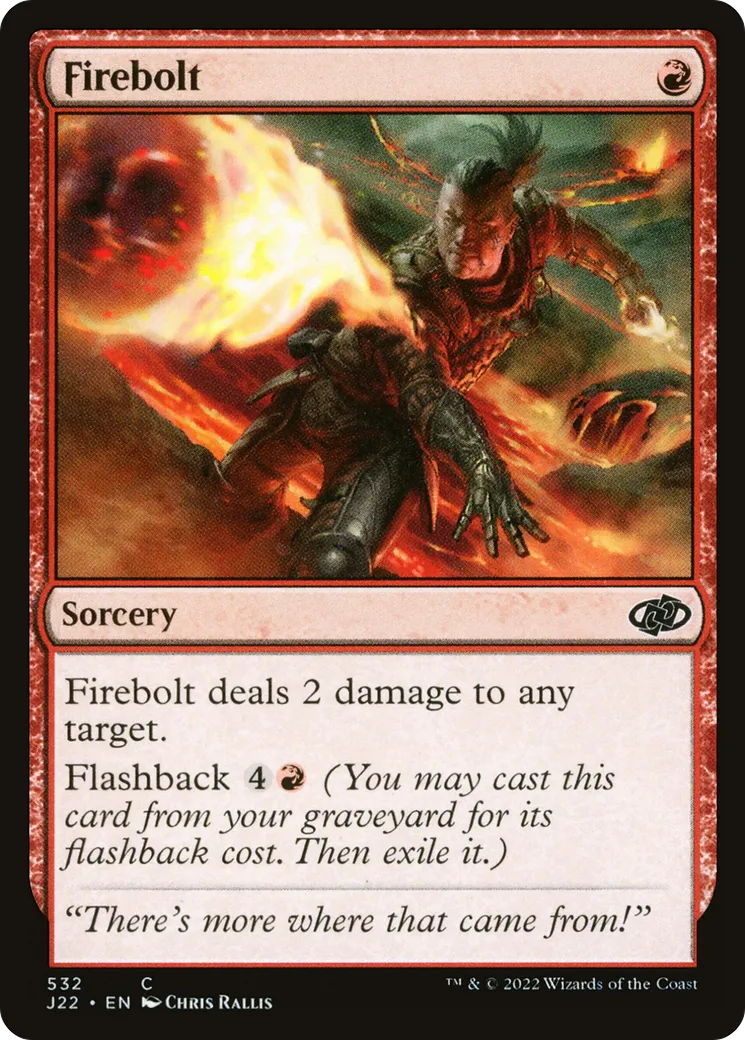 Firebolt — Jumpstart 2022 — Magic: The Gathering