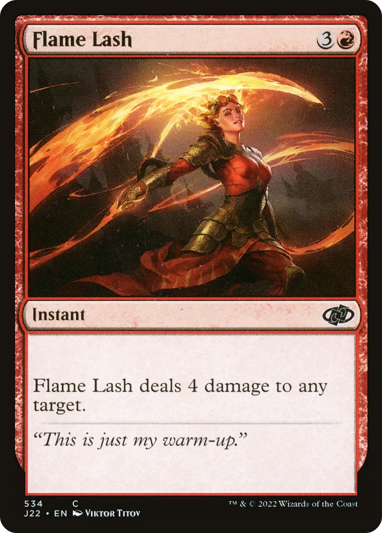 Flame Lash — Jumpstart 2022 — Magic: The Gathering