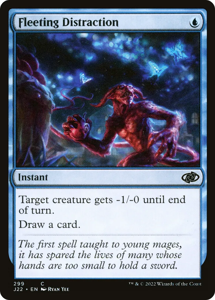 Fleeting Distraction — Jumpstart 2022 — Magic: The Gathering