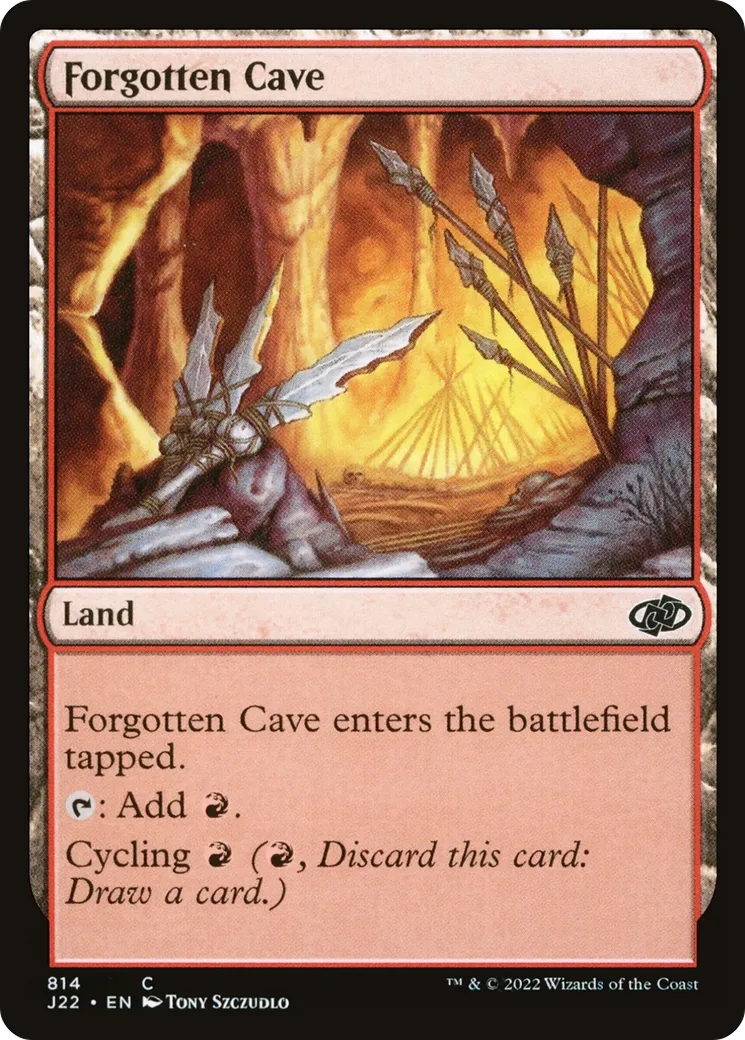 Forgotten Cave — Jumpstart 2022 — Magic: The Gathering