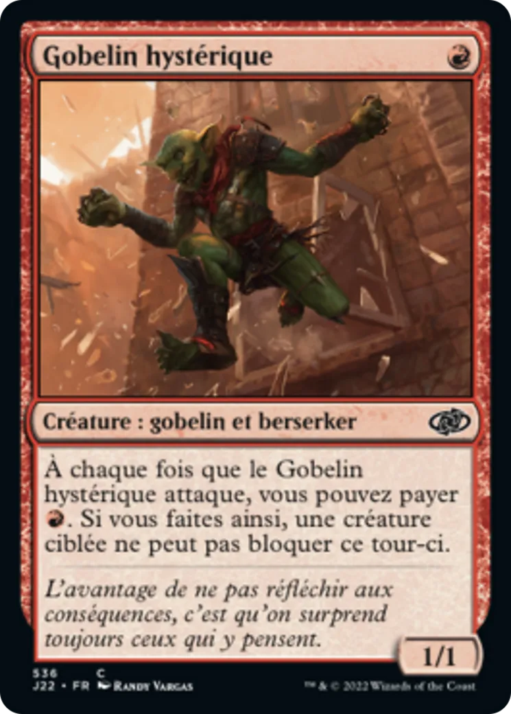 Gobelin hystérique — Jumpstart 2022 — Magic: The Gathering