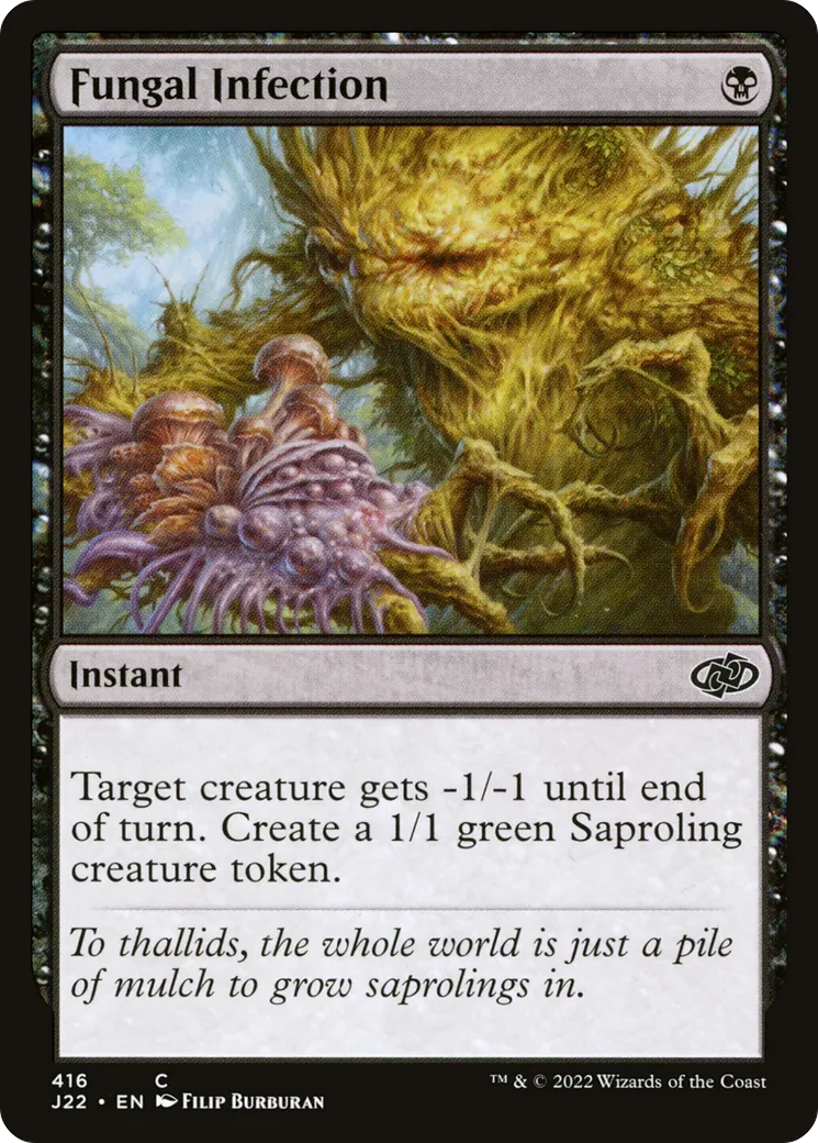 Fungal Infection — Jumpstart 2022 — Magic: The Gathering