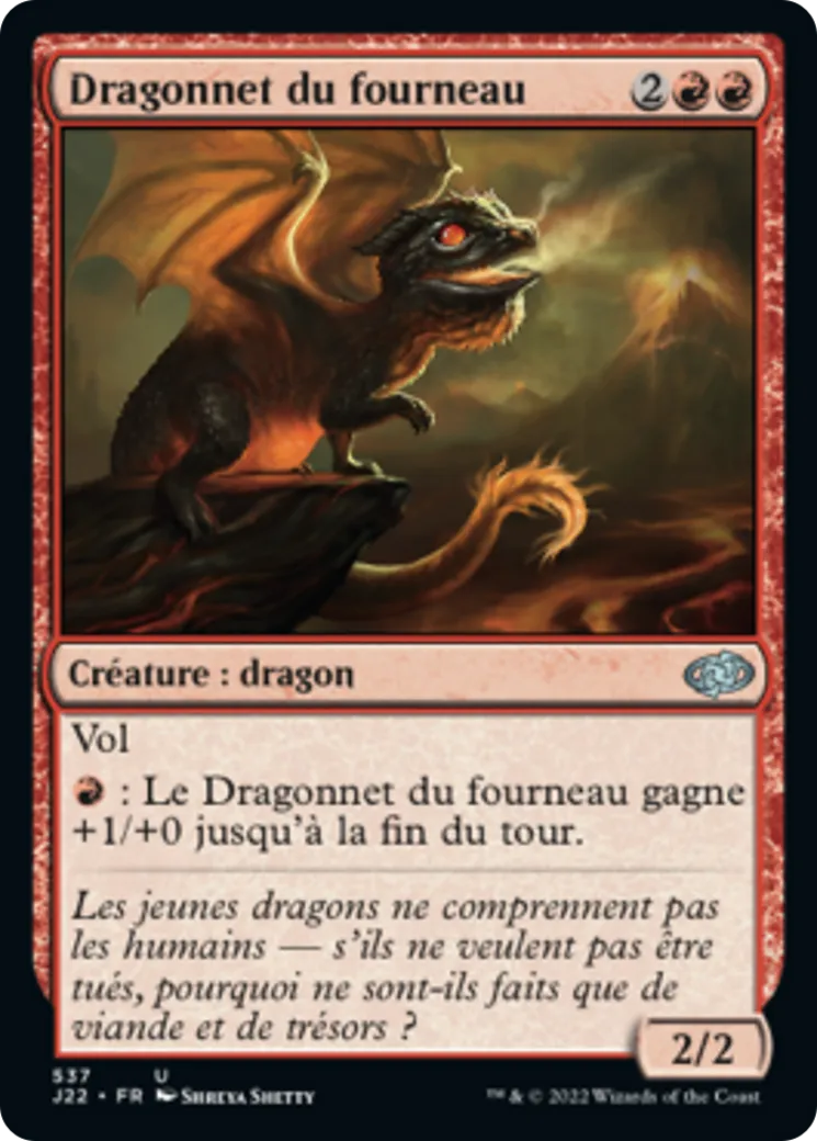 Dragonnet du fourneau — Jumpstart 2022 — Magic: The Gathering