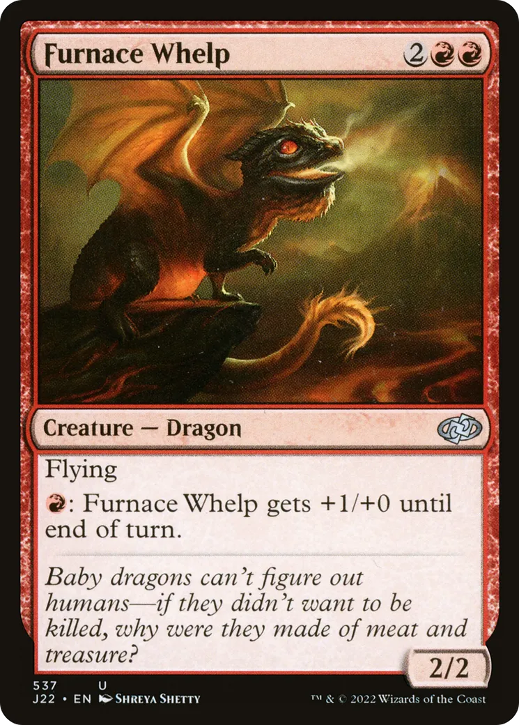 Furnace Whelp — Jumpstart 2022 — Magic: The Gathering