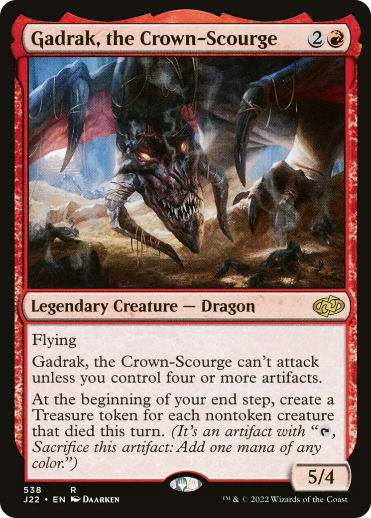 Gadrak, the Crown-Scourge — Jumpstart 2022 — Magic: The Gathering