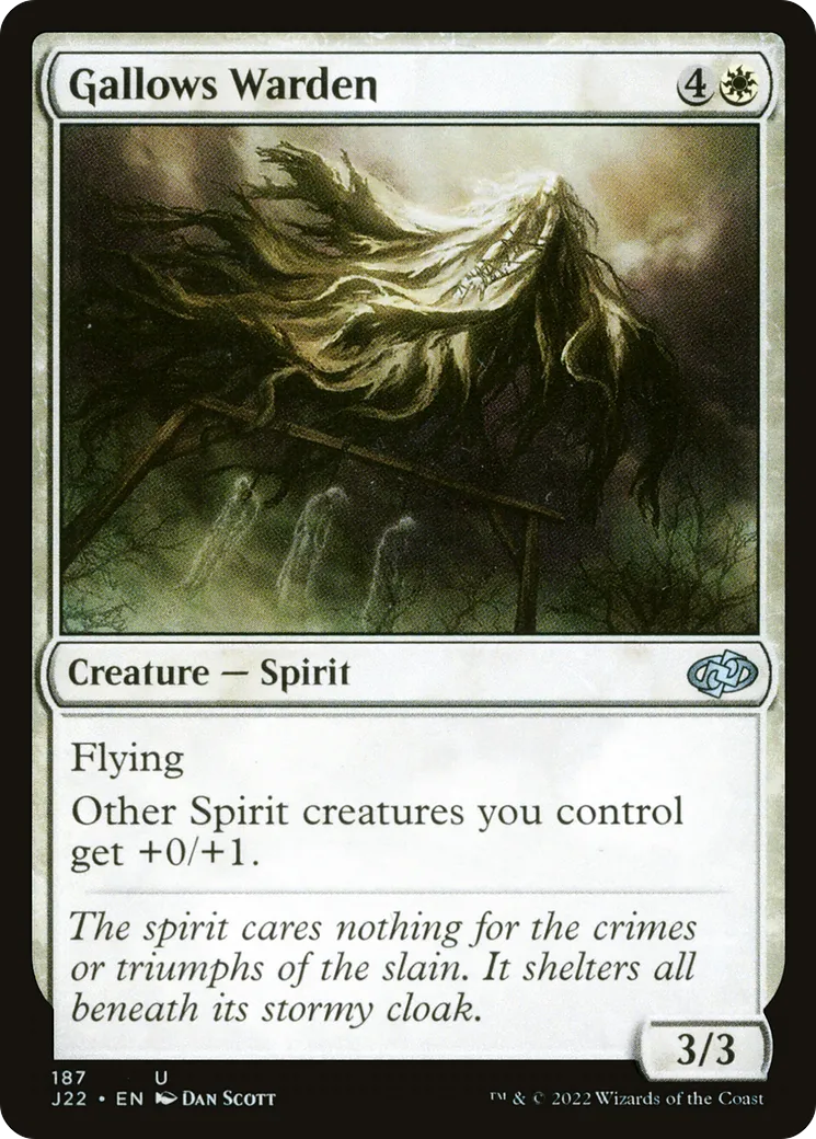 Gallows Warden — Jumpstart 2022 — Magic: The Gathering