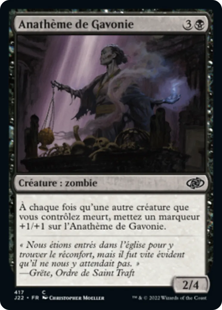 Anathème de Gavonie — Jumpstart 2022 — Magic: The Gathering