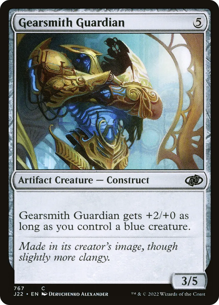Gearsmith Guardian — Jumpstart 2022 — Magic: The Gathering