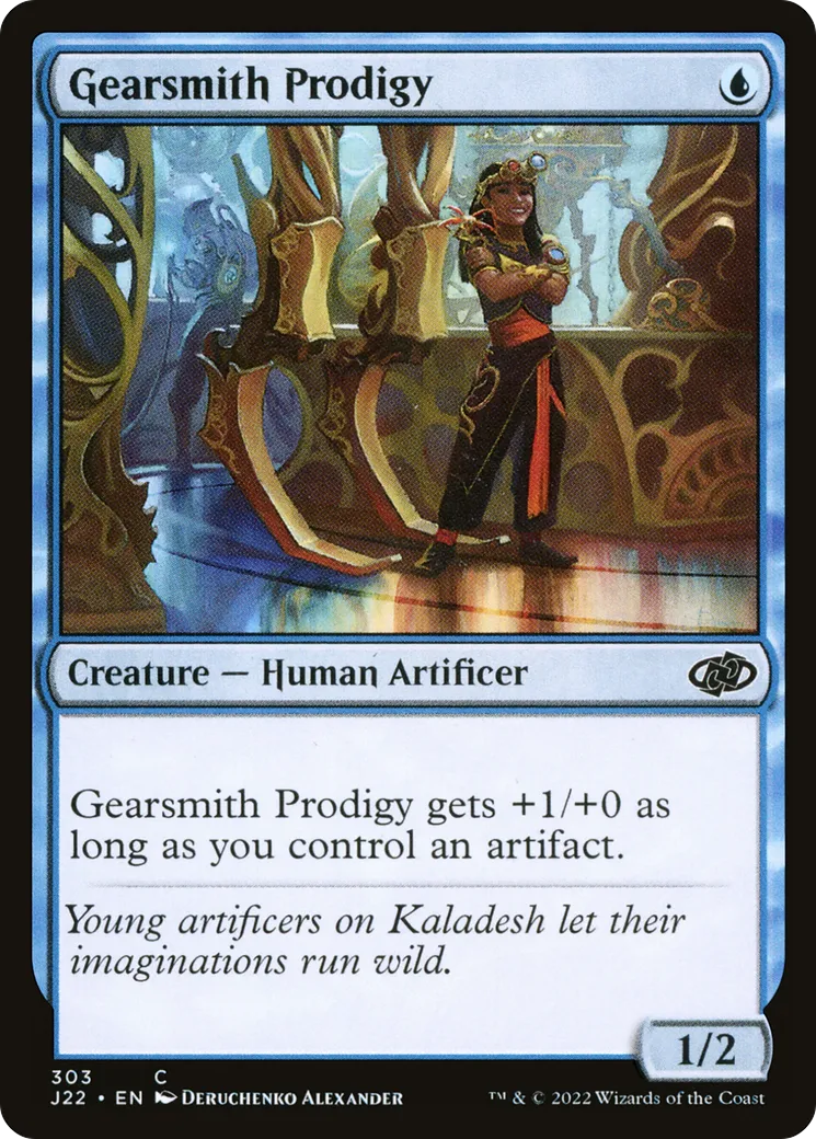 Gearsmith Prodigy — Jumpstart 2022 — Magic: The Gathering