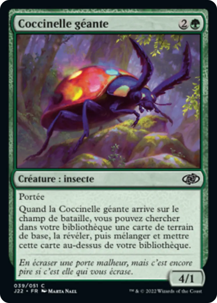 Coccinelle géante — Jumpstart 2022 — Magic: The Gathering