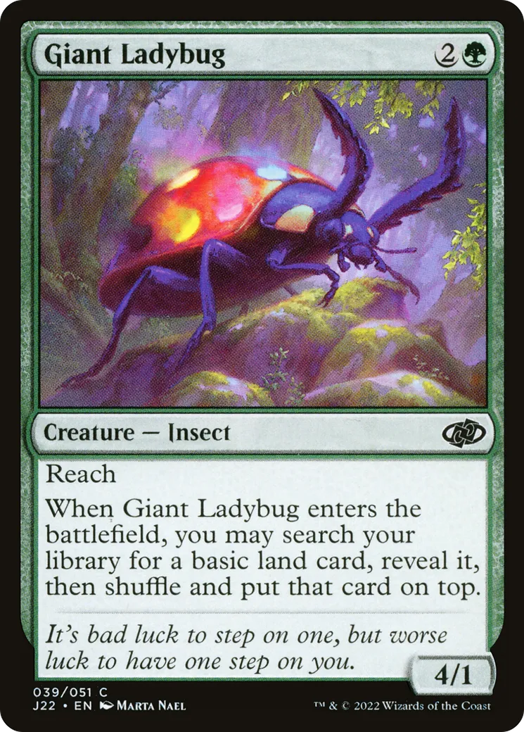 Coccinelle géante — Jumpstart 2022 — Magic: The Gathering