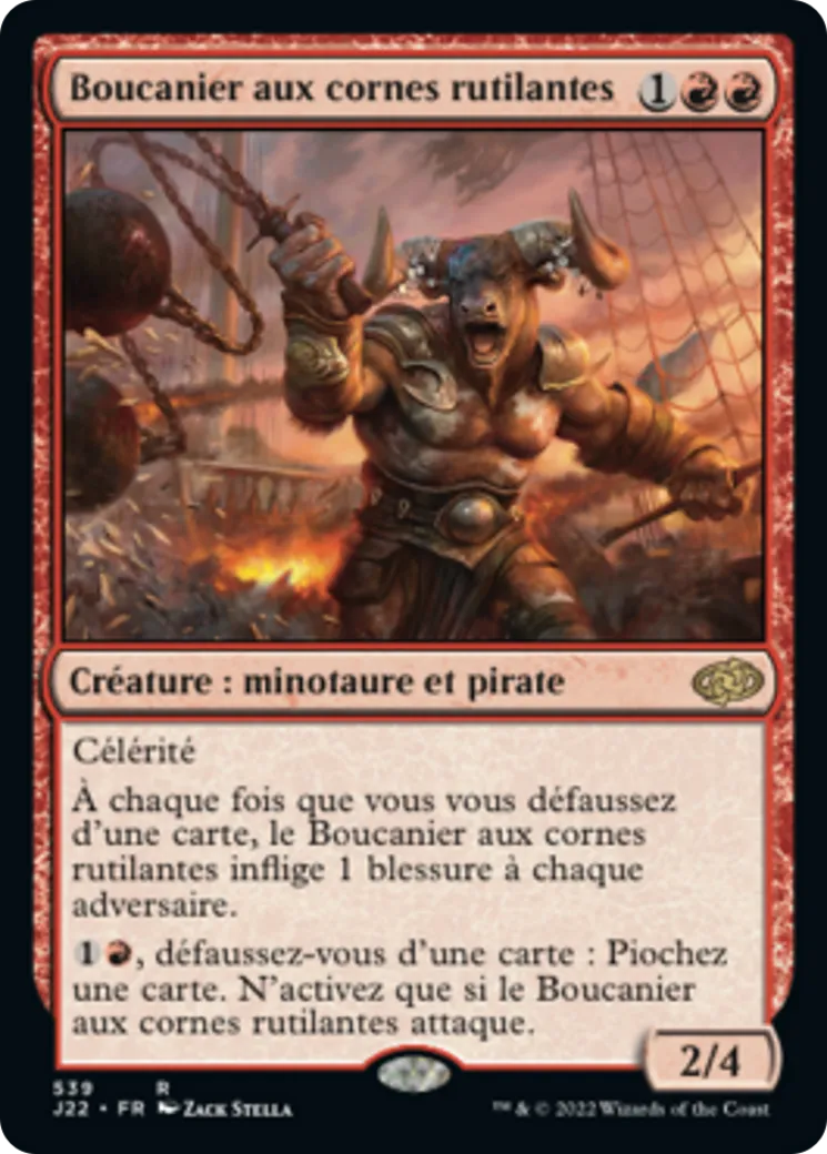 Boucanier aux cornes rutilantes — Jumpstart 2022 — Magic: The Gathering