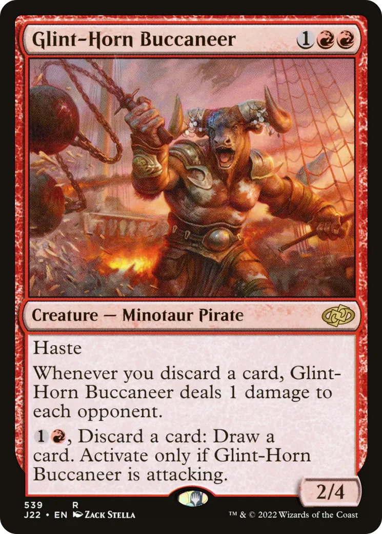 Glint-Horn Buccaneer from Jumpstart 2022 - Magic: The Gathering