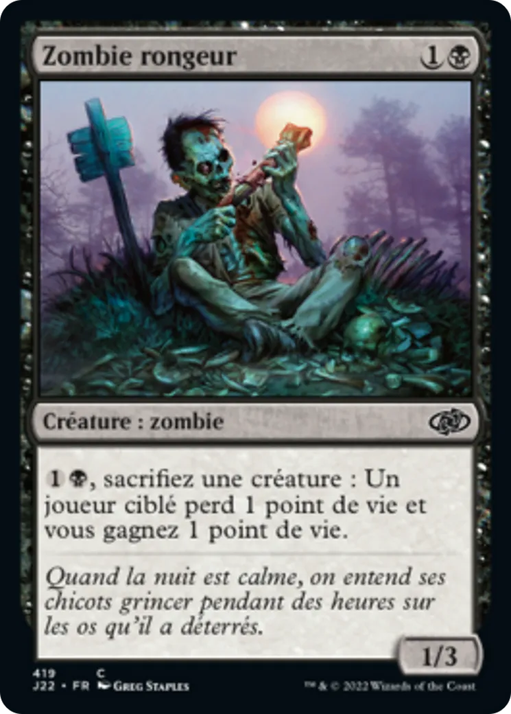 Zombie rongeur — Jumpstart 2022 — Magic: The Gathering
