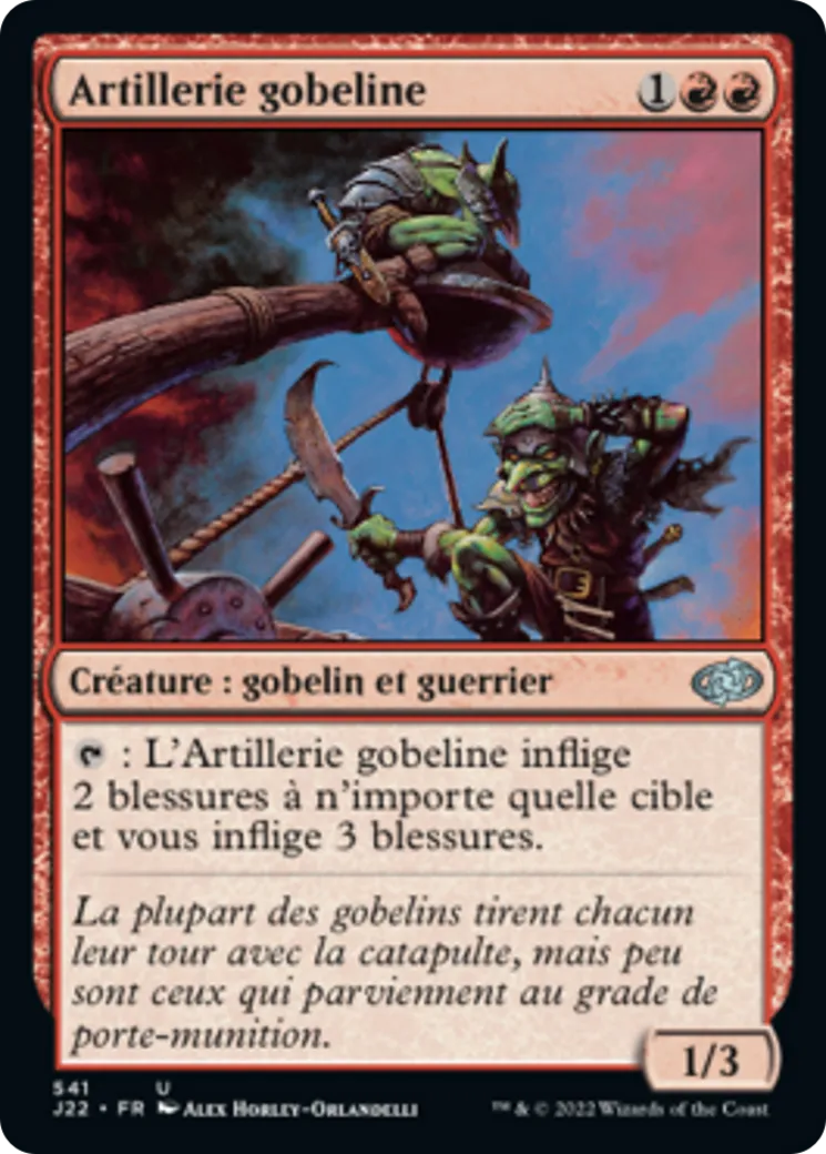 Artillerie gobeline — Jumpstart 2022 — Magic: The Gathering