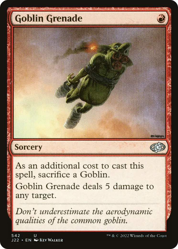 Goblin Grenade — Jumpstart 2022 — Magic: The Gathering