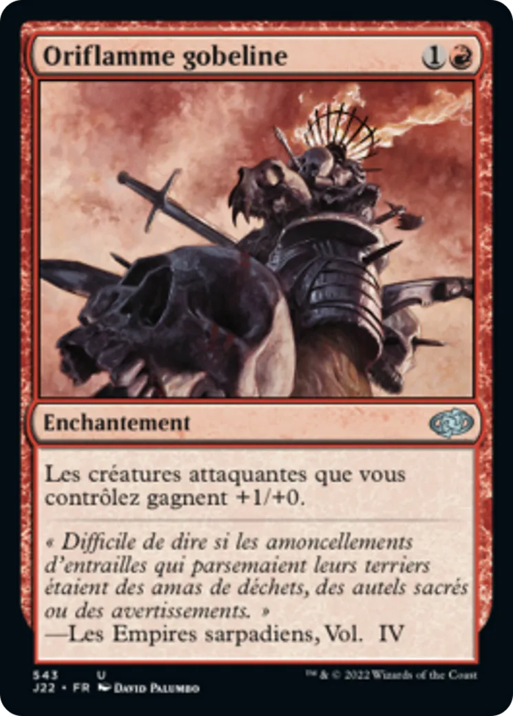Oriflamme gobeline — Jumpstart 2022 — Magic: The Gathering