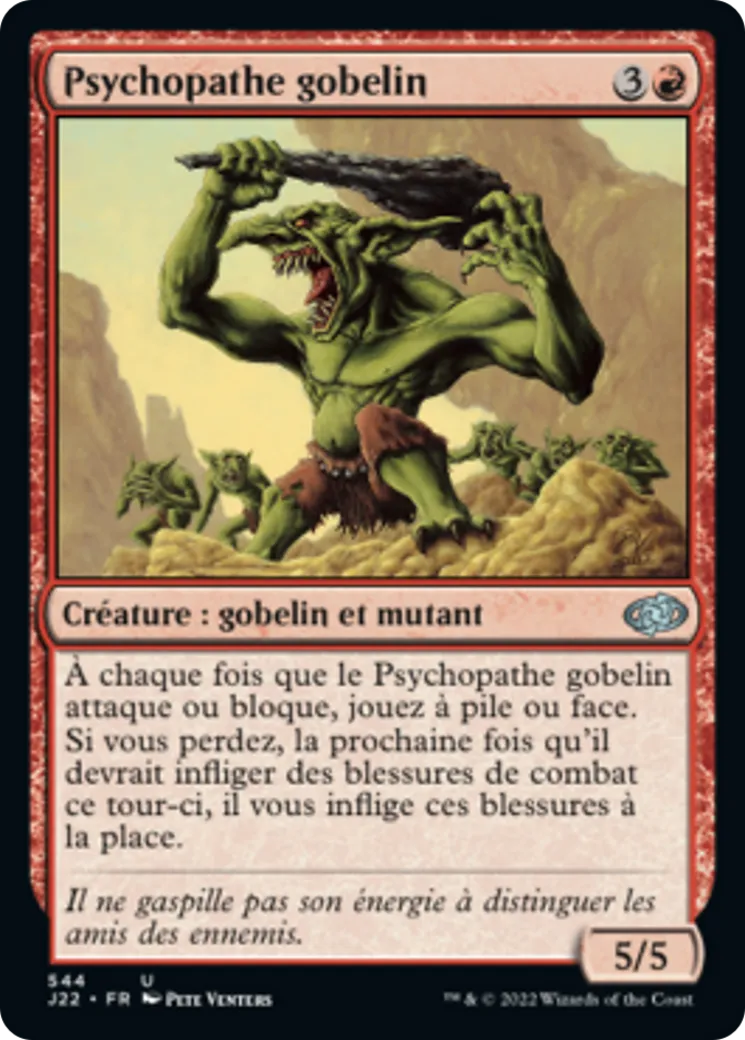 Psychopathe gobelin — Jumpstart 2022 — Magic: The Gathering