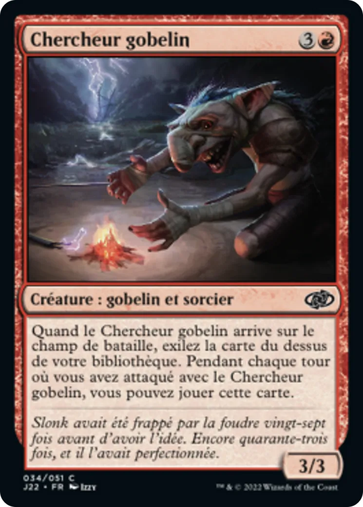 Chercheur gobelin — Jumpstart 2022 — Magic: The Gathering