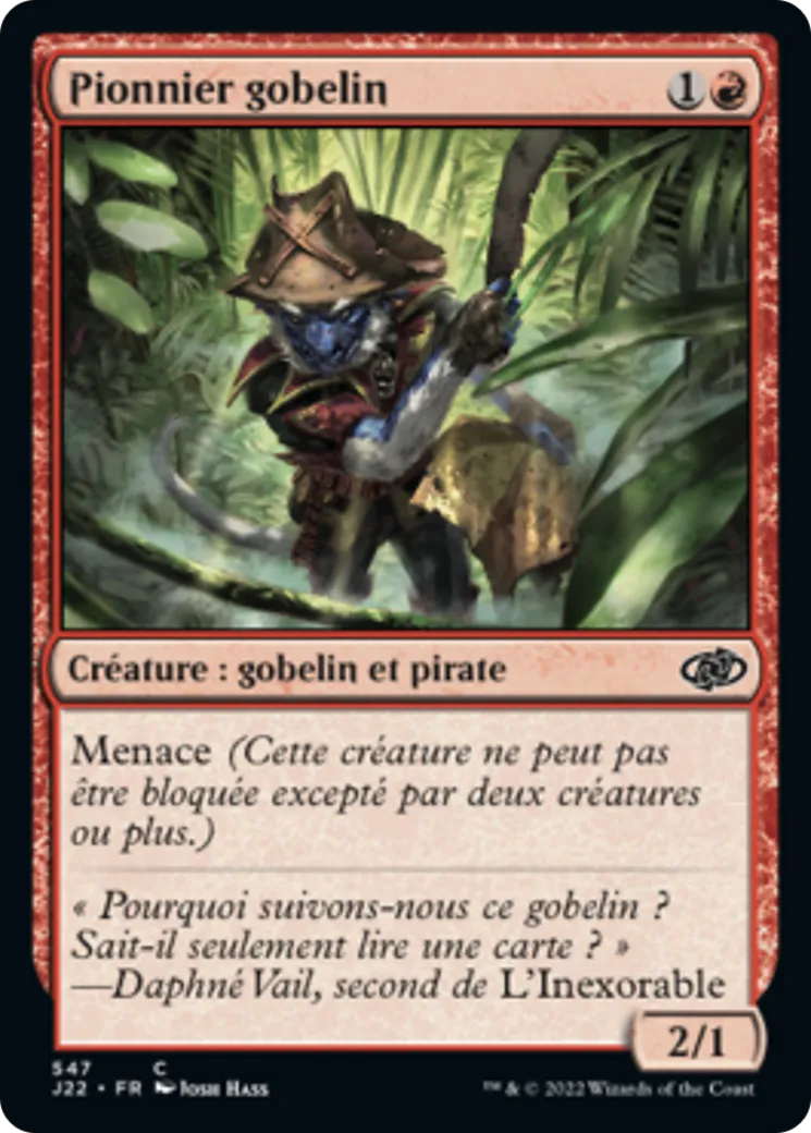 Pionnier gobelin — Jumpstart 2022 — Magic: The Gathering