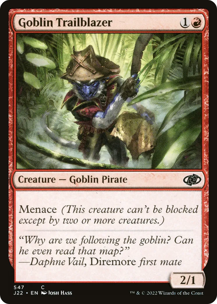 Goblin Trailblazer — Jumpstart 2022 — Magic: The Gathering