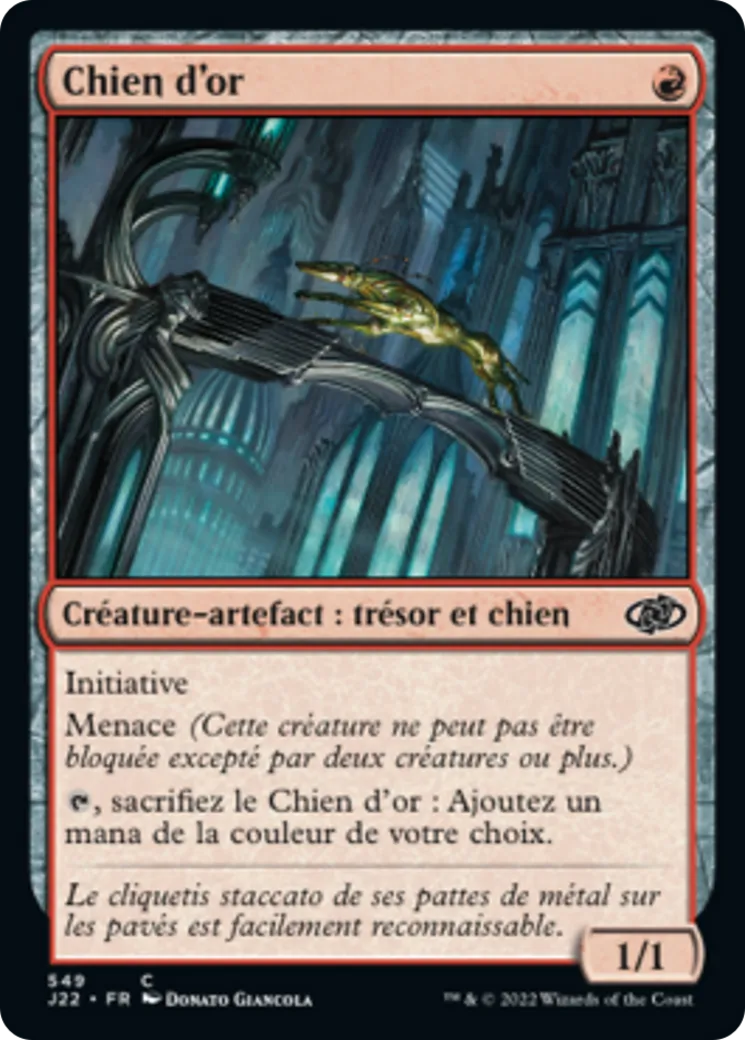 Chien d'or — Jumpstart 2022 — Magic: The Gathering